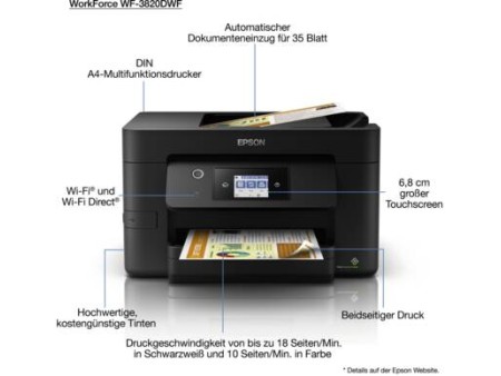 WorkForce Pro WF3820DWF